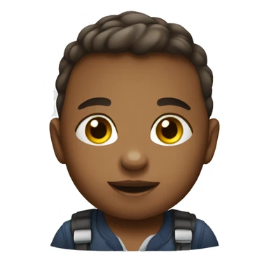 a baby at work  sticker