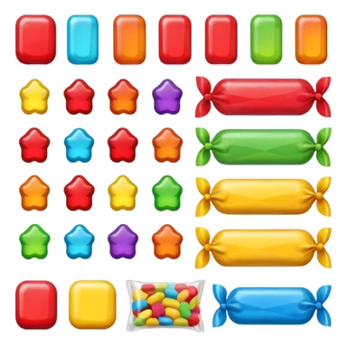 Candy combo  sticker