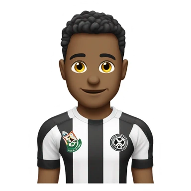 Homem usando Camisa do corinthians com nome luan atrás  sticker