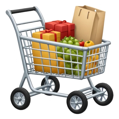 hazme un carrito de comrpas sticker