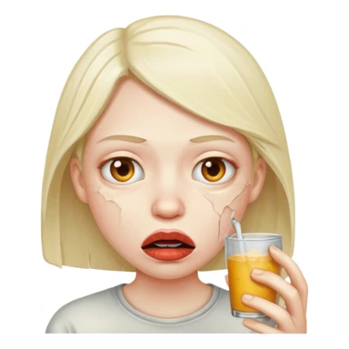 NPO means no eating or drinking  sticker