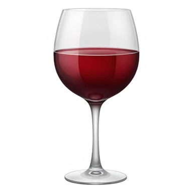 glass of wine  sticker
