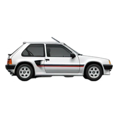 peugeot 205 turbo 16 sticker
