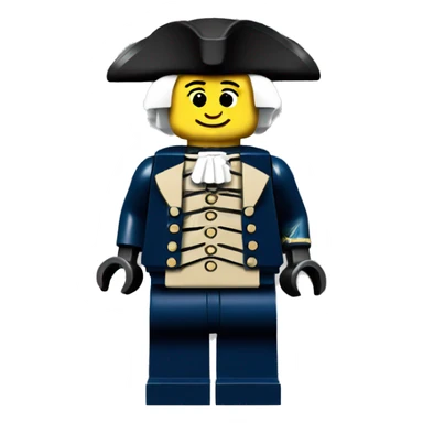 GEORGE WASHINGTON lego full body sticker