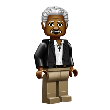MORGAN FREEMAN lego full body sticker