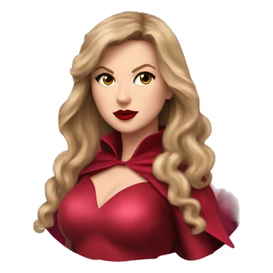 taylor swift as scarlet witch  sticker