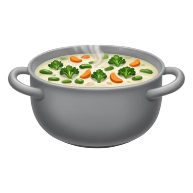 smoke coming through soup sticker