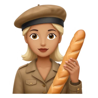 amrican in france sticker