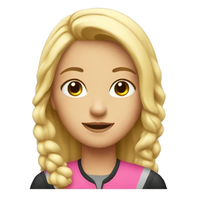 Driver girl  sticker