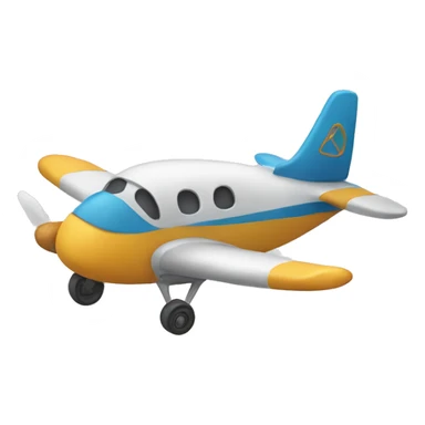 Cat flying an airplane  sticker