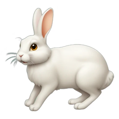 Lapin carotte sticker