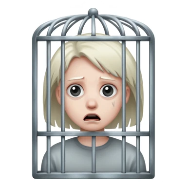 Kötü cadı seni kacırdı ve seni Bİ kafese atı sticker