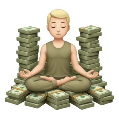 медитация на деньги
 sticker