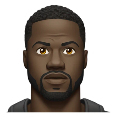 kevin hart serious real sticker