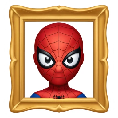 Spider man little sticker