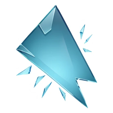 Broken Glass sticker