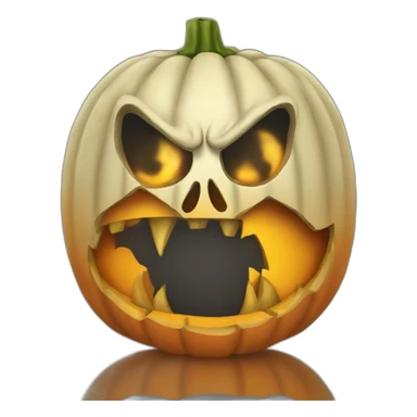 Calabaza terror sticker