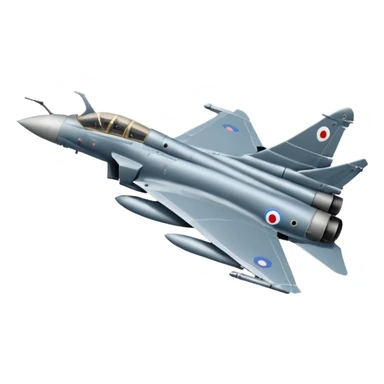 mirage 2000d french fighter jet sticker