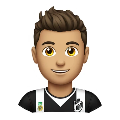 make a emoji of cr7 on 7 t shirt sticker