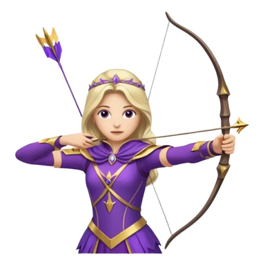 clash of clan archer queen sticker