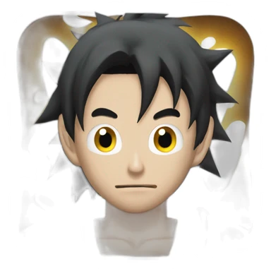 San goku déguisé en itachi sticker