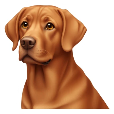 Red Labrador retriever  sticker