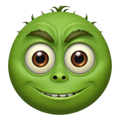 Mike Wazowski from the monsters inc movie sticker