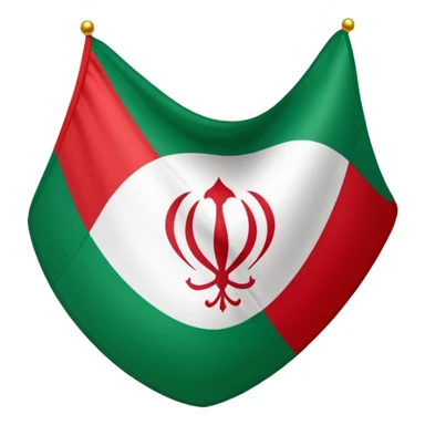Iranian flag sticker