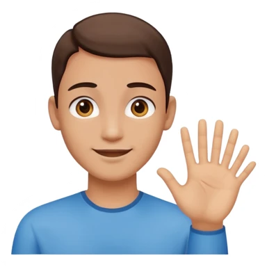 saying hello avatar  sticker