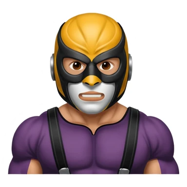 luchador bane sticker