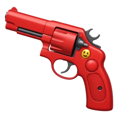 Un 👹 con una pistola en la mano  pero que sea como el emoji pero que salga como el emoji  sticker