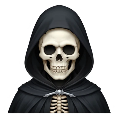 Grim Reaper gothic  sticker