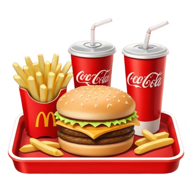 1990’s McDonald’s meal  sticker