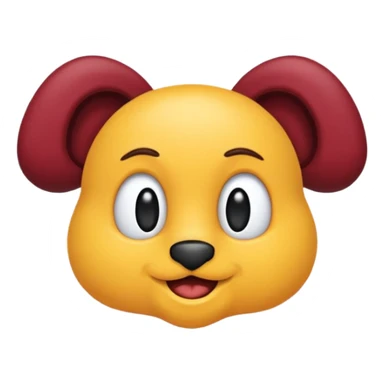 Kulaklık bordo sticker