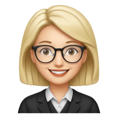 ahora el perfil de la misma profesora sticker