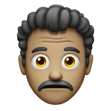 scary evil guy sticker