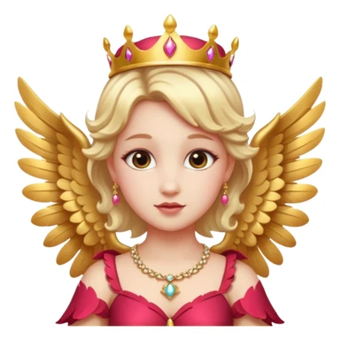 Cupid queen sticker