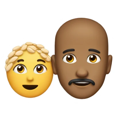 a couple of oats sticker