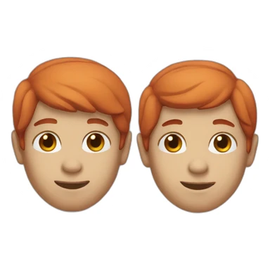 People-red-hair sticker