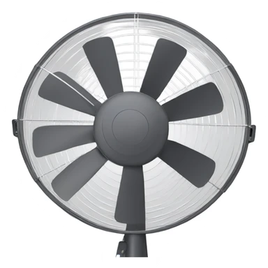  stand fan blades only sticker