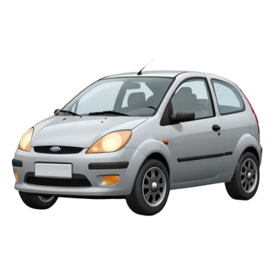 light grey ford fiesta from 2003 sticker