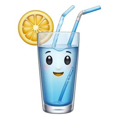 mach mir ein trinkglas voll mit wasser aber ohne gesicht sticker