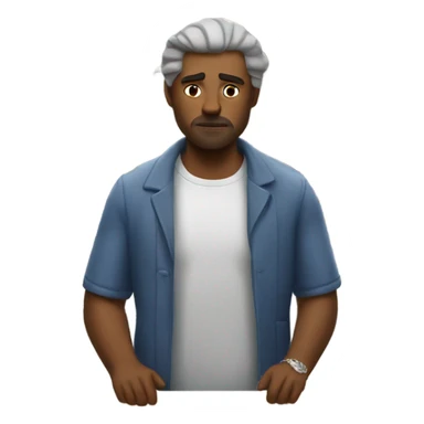 Man miserable while wife shops for jewelry  sticker