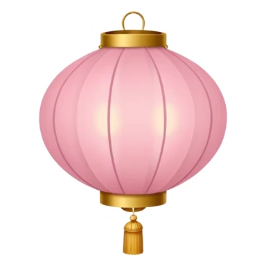 light pink chinese lantern sticker