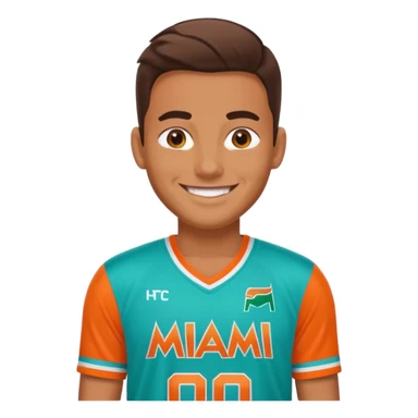 je suis avec maillot de NTM Miami sticker