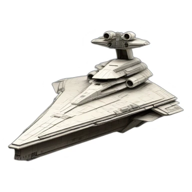 Star Wars Venator star destroyer sticker