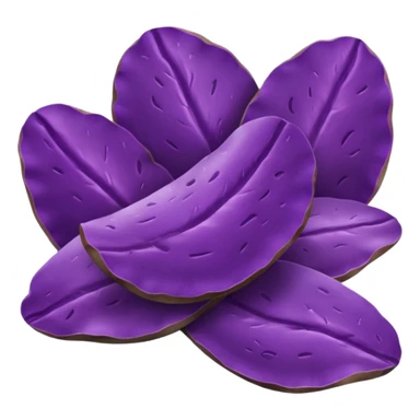 purple potato chips sticker