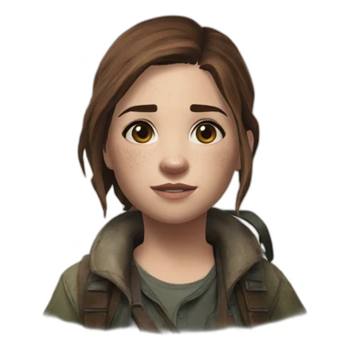 The last of us Ellie sticker