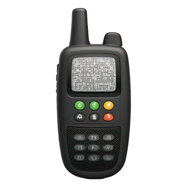 Walkie talkie sticker