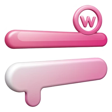 mix light pink dark pink and white girly internet seach bar with www. logo sticker